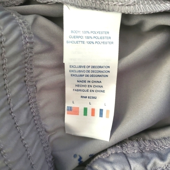 CHAMPION Boys Hertiage Script Mesh Short Size L - Picture 7 of 8